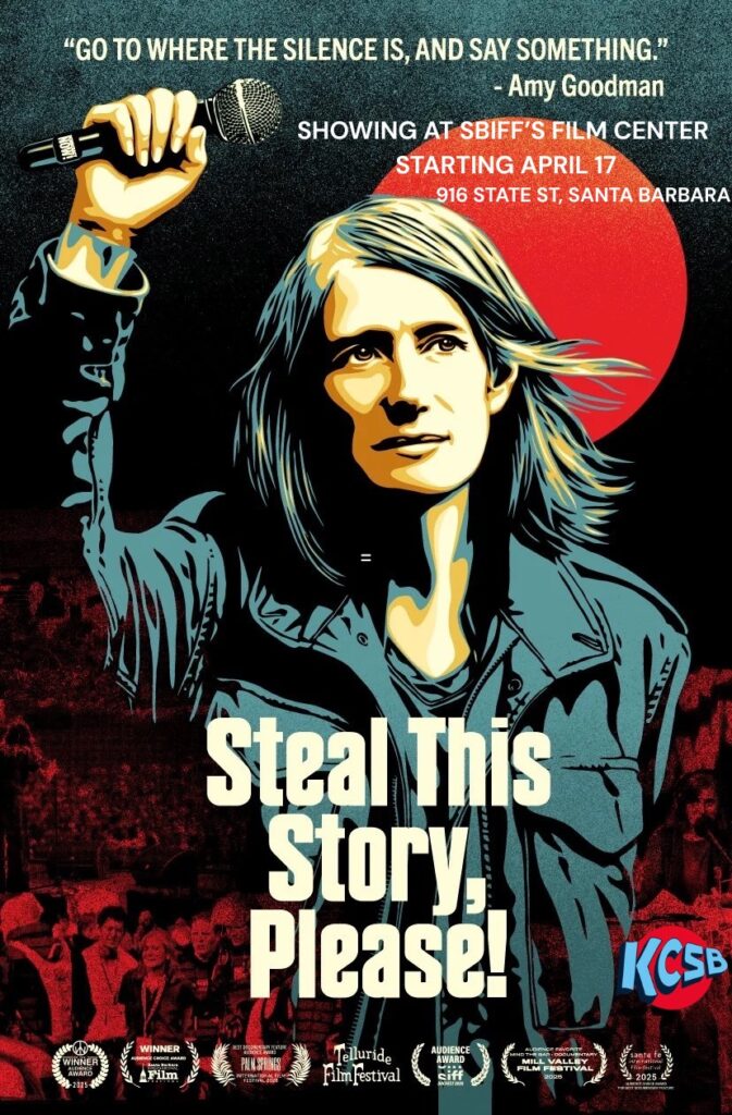 Shepard Fairey Poster for STEAL THIS STORY documentary